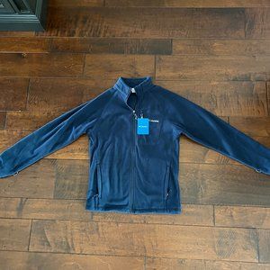 Blue Columbia Full Zip Fleece  Size Small